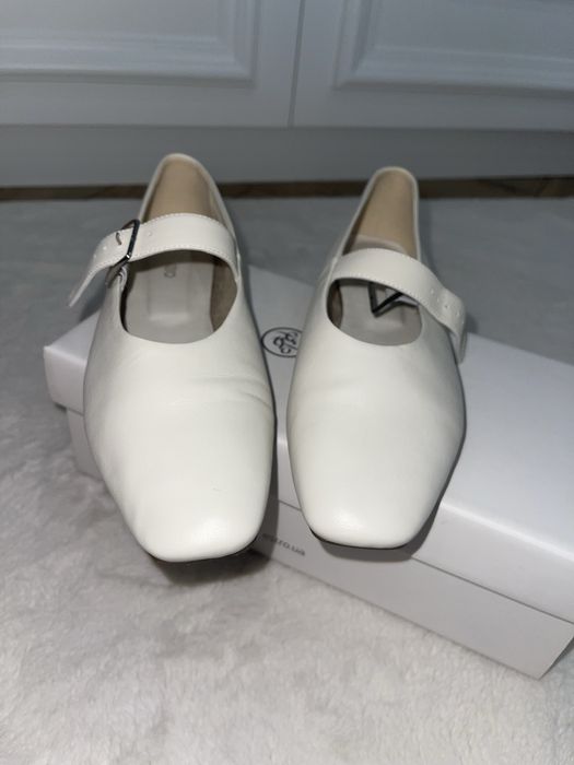 Балетки шкіряні натуральні мері джейн Estro