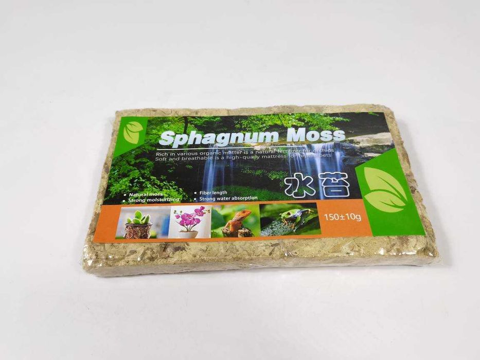 mech torfowiec - SPHAGNUM 150g - terrarium storczyk etc ok 12 litrów