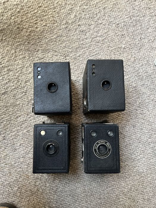 Kodak Brownie - maquina fotografica antiga tipo caixote