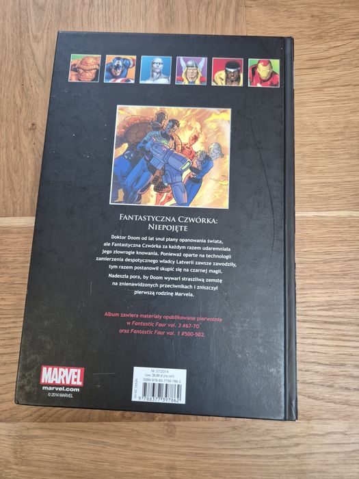 Wielka kolekcja komiksów marvela fantastyczna czwórka 37
