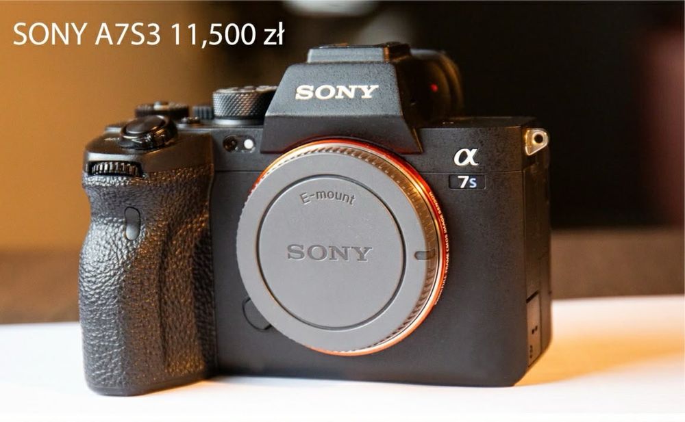 Sony A7S3 bardzo dobry stan