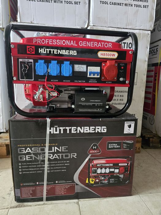 Gerador gasolina com arranque eléctrico de 8500 watts novo 

eléctrico

395 €