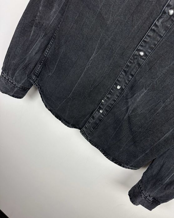 Koszula jeansowa ALL SAINTS Spitalfields denim opium S