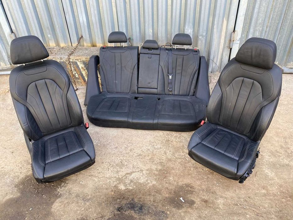 Салон BMW F15 Сидіння BMW X5 F15 Салон комфорт БМВ Ф15 Шкіряні сидіння