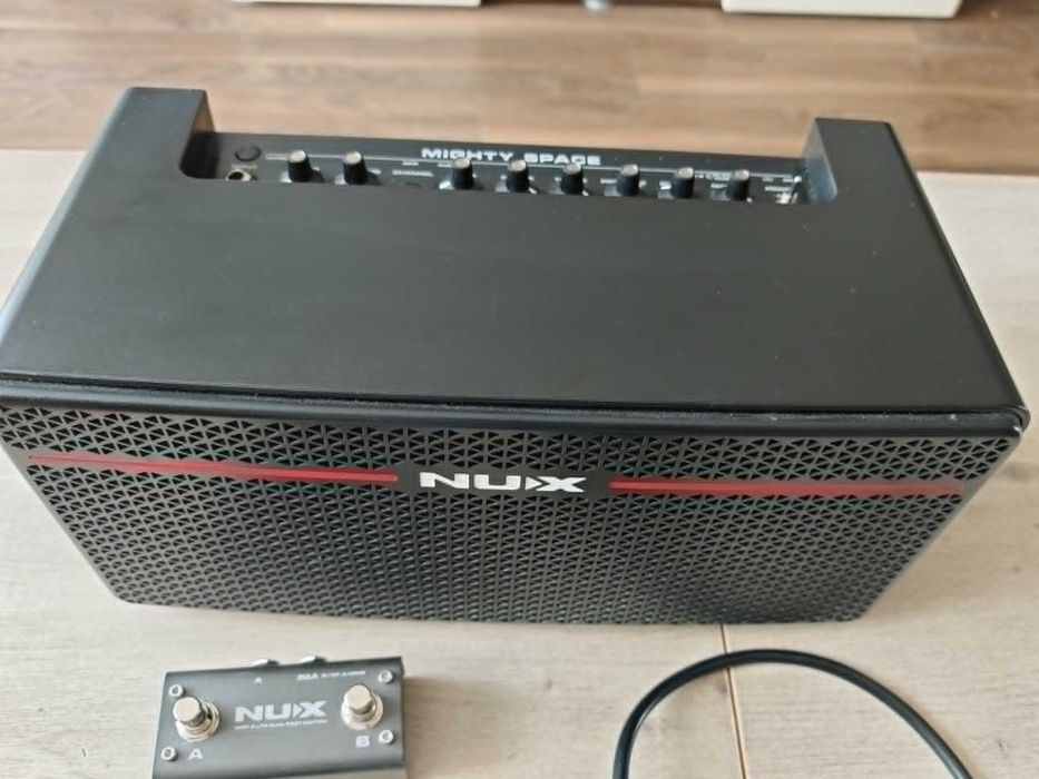 NUX Mighty Space  - Jak Yamaha THR 30, lepszy niż Spark II-  Cały zestaw ze sklepu - obsługuie IR'y