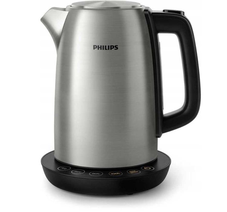 Czajnik elektryczny Philips 2200 W 1,7 l srebrny/szary stal nierdzewna