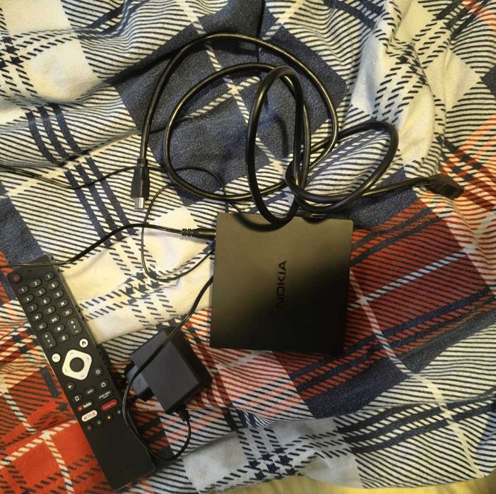 Nokia Streaming Box 8010 4K Android TV 14 + NOWY pilot | Stan BDB