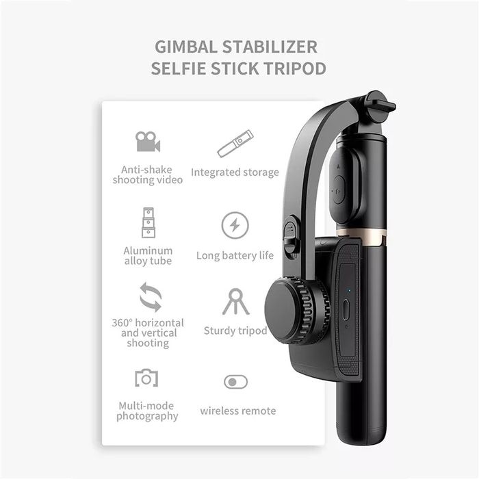 360° Image Stabilizer with Selfie Stick64585491497602122
