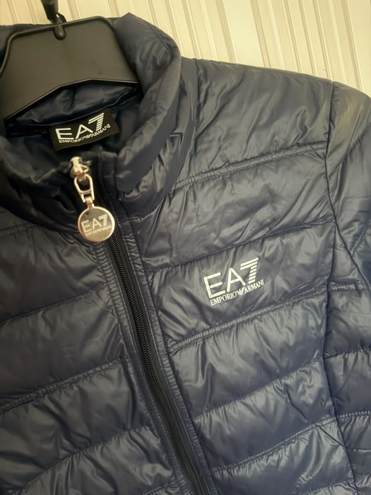 Oryginalna kurtka Emporio Armani EA7 XS granat