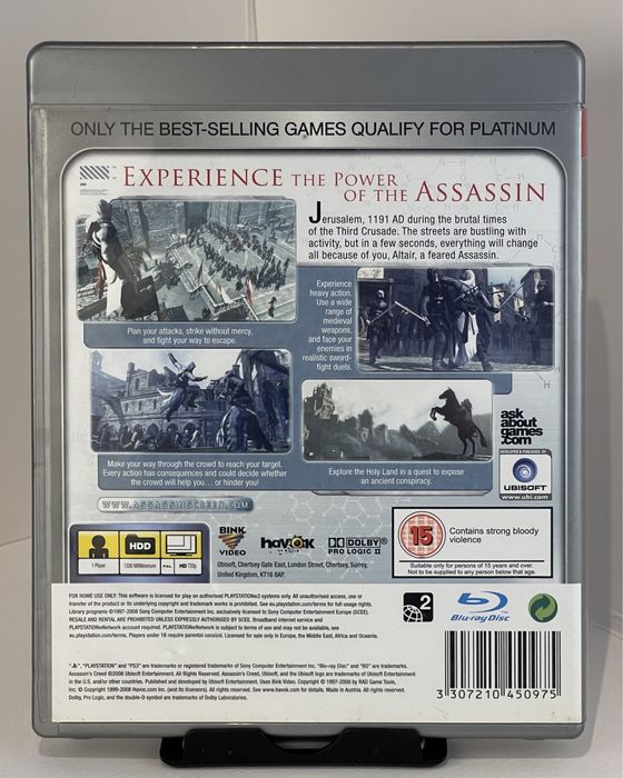 Jogo Assassin’s Creed || PS3