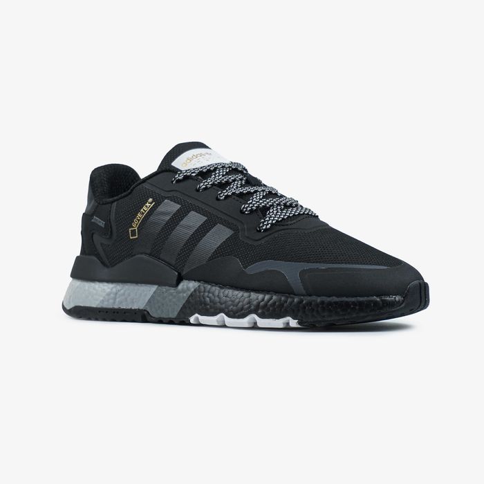 Кросівки Adidas Nite Jogger GORE-TEX Black/White premium