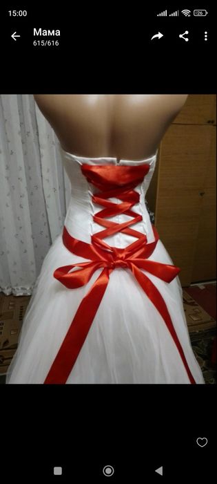 Біле весільне плаття,сукня