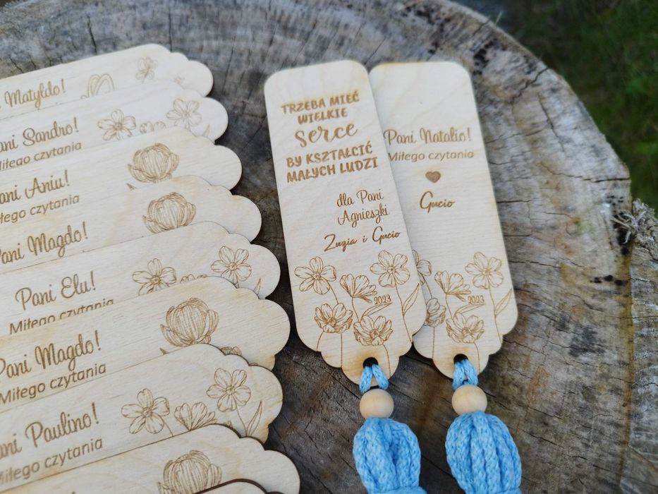 Zakładka do książki * z cytatem * z sentencją * dla każdego