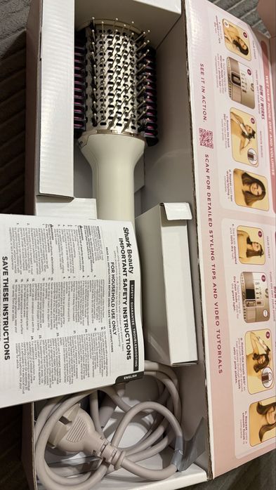 Фен-щітка Shark SmoothStyle Hot Brush & Smoothing Comb (HT212EU)