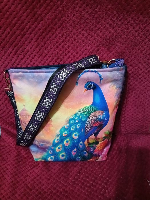 Torebk i nerki damska dżins