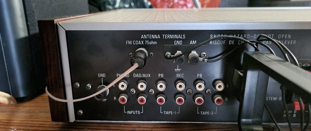 Amplituner Denon DRA-700 83r bdb stan rarytas Made in Japan