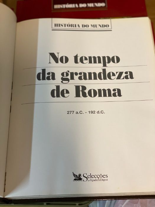 História do Mundo - 3 Volumes Selecções do Reader's Digest