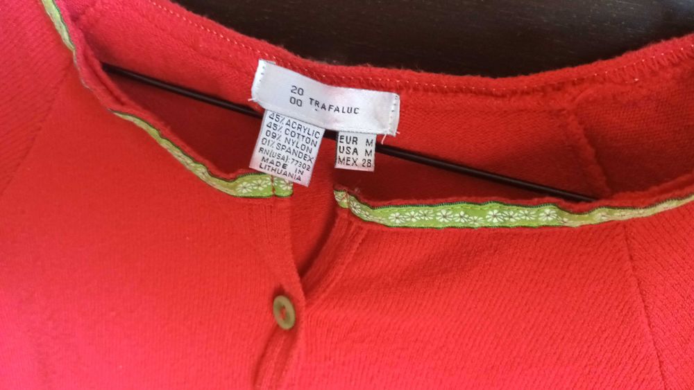 Casaquinho com manga 3/4