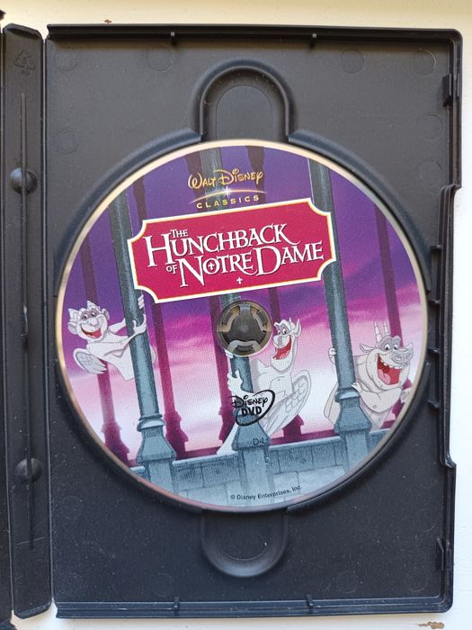DVD Disney o corcunda de nôtre Dame