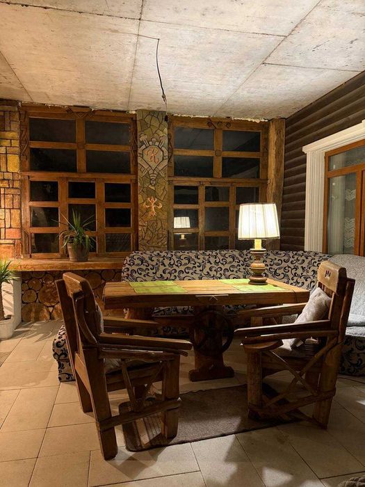 Будиночок біля лісу з САУНОЮ • тераса • зона барбекю (подобово)