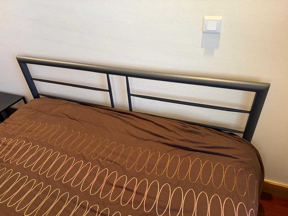 Cama de Ferro e Colchão