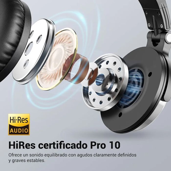 Fones de ouvido supra-auriculares profissionais para DJ (B15) Oneodio