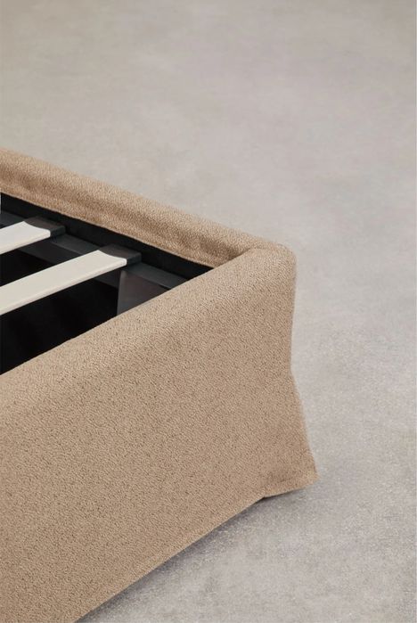 Łóżko z pojemnikiem SKLUM LOREA