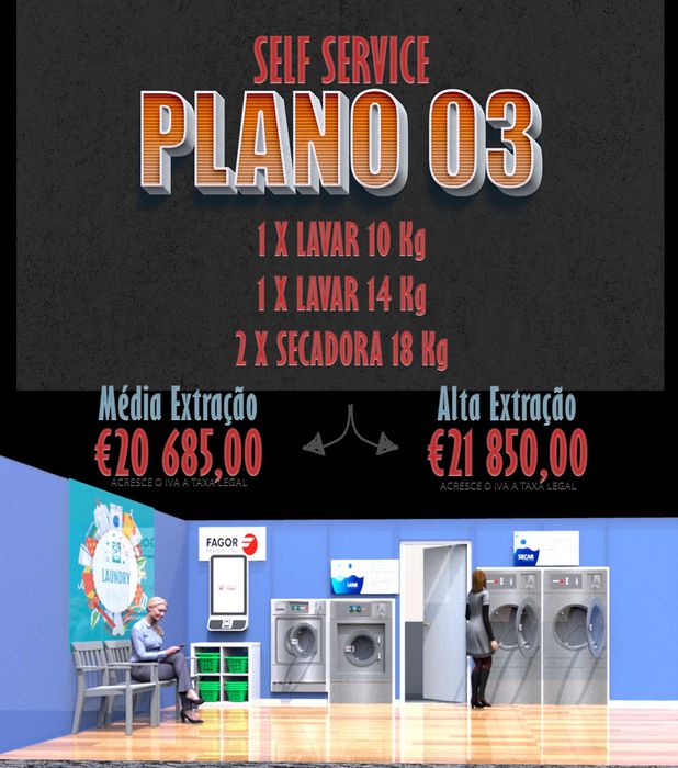 Lavandaria Self-Service em 30 dias