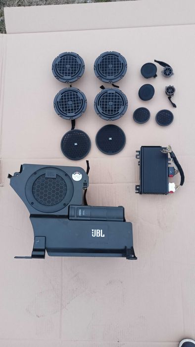 Zestaw JBL do peugeot 407 - głośniki subwoofer wzmacniacz