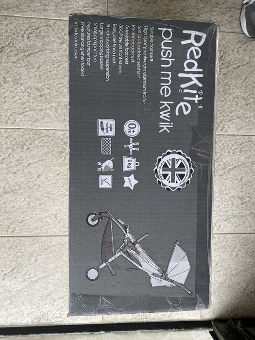 Carrinho de Viagem Compacto Red Kite Push Me Kwik