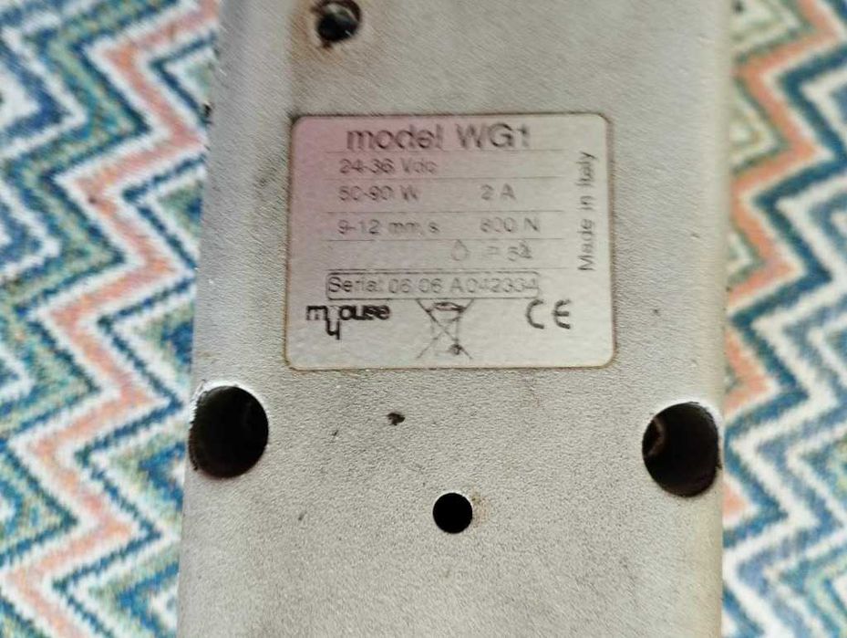 Napęd do bramy skrzydłowej NICE WG1 KOMPLET