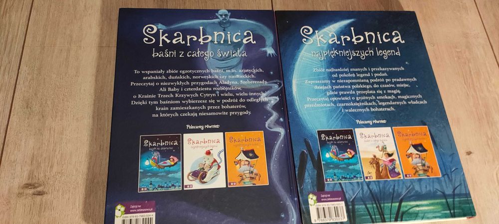 Książka z klasycznymi baśniami i legendami