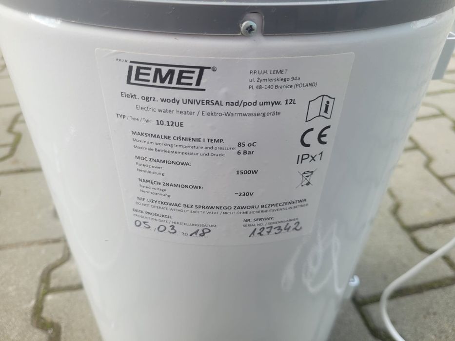 elektryczny podgrzewacz wody