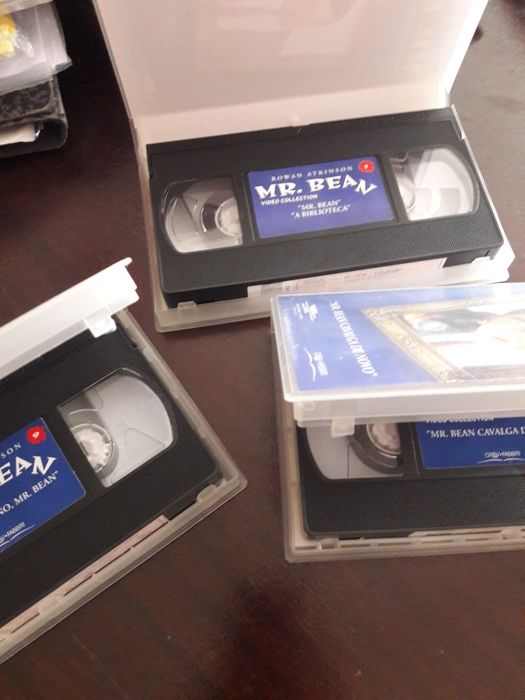 Mr Bean cassettes vhs