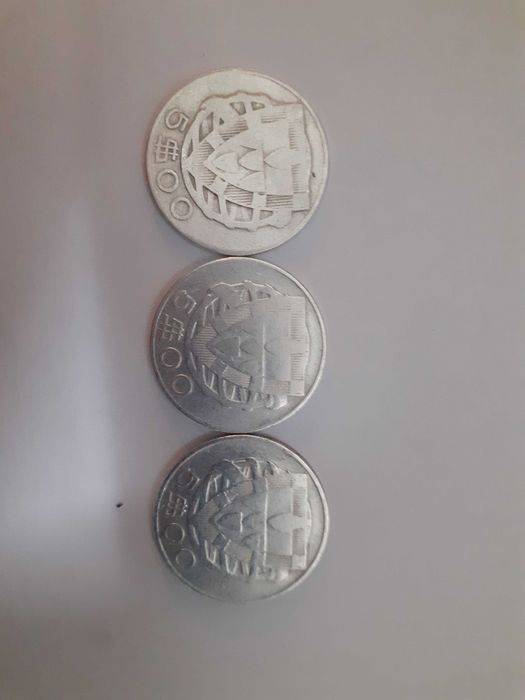 Moedas 5 escudos