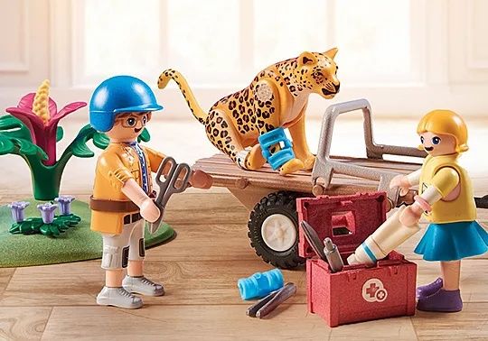 NOVO. Playmobil Wiltopia - Quad Resgate de Animais