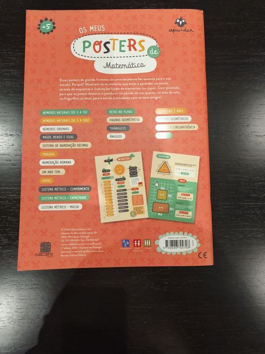 Os meus posters de matemática