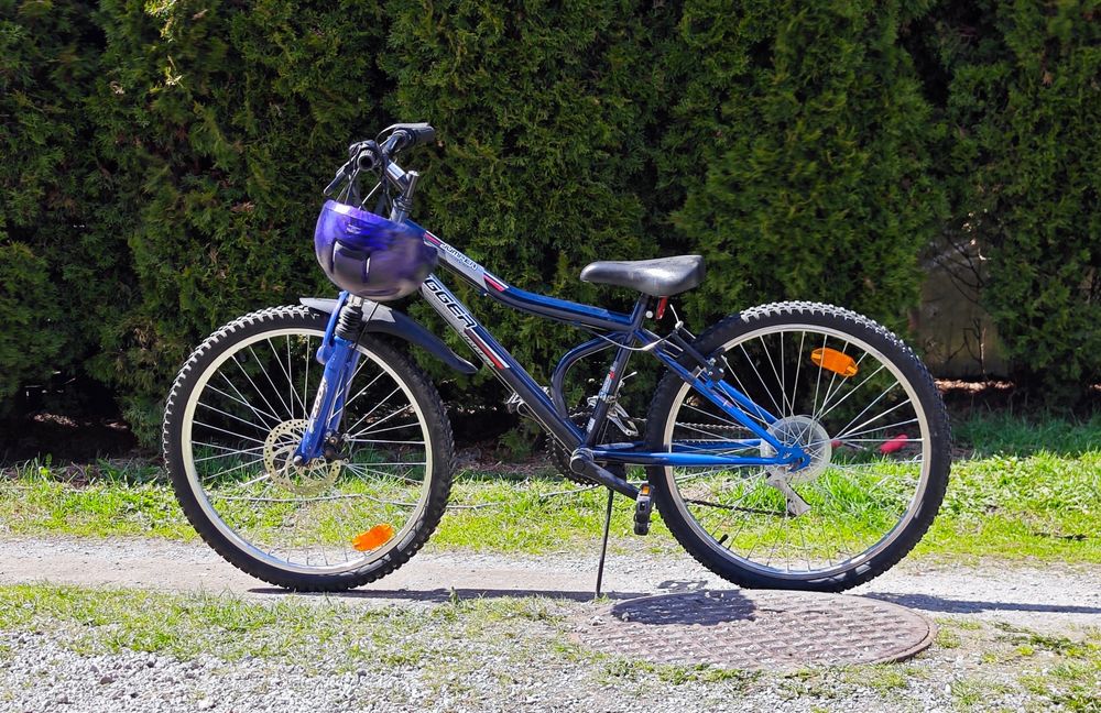 Sprzedam rower młodzieżowy koła 24 nowe opony kask gratis sprawny