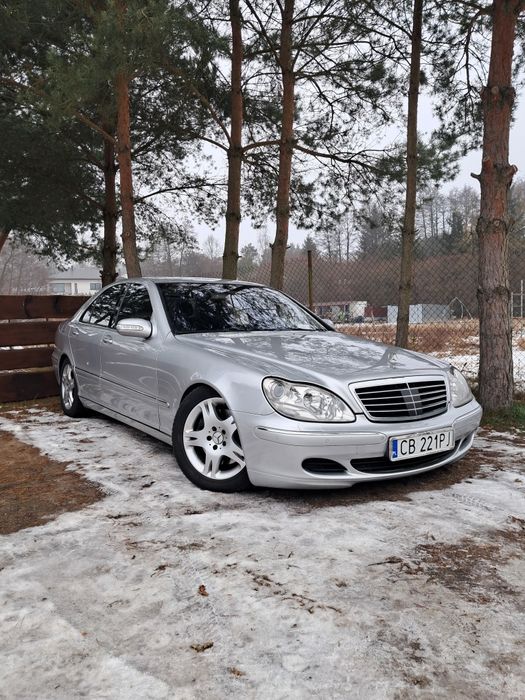 S klasa w220 benzyna LPG