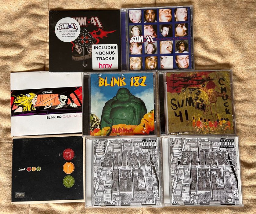 Música punk cds como novos **