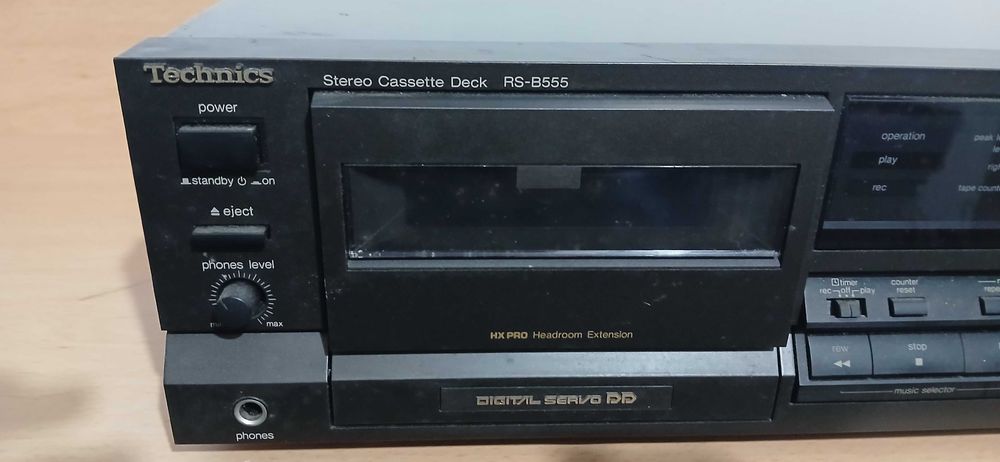 Deck Cassetes Technics RS-B555