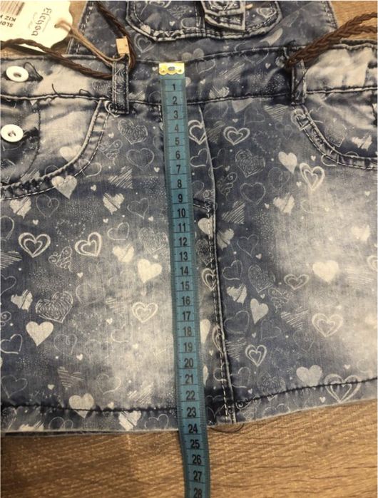 Джинсовий сарафан для дівчинки