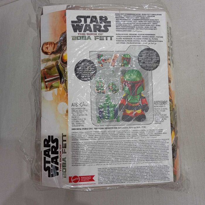Star Wars - Peluche Boba Fett Voice Cloner Mattel