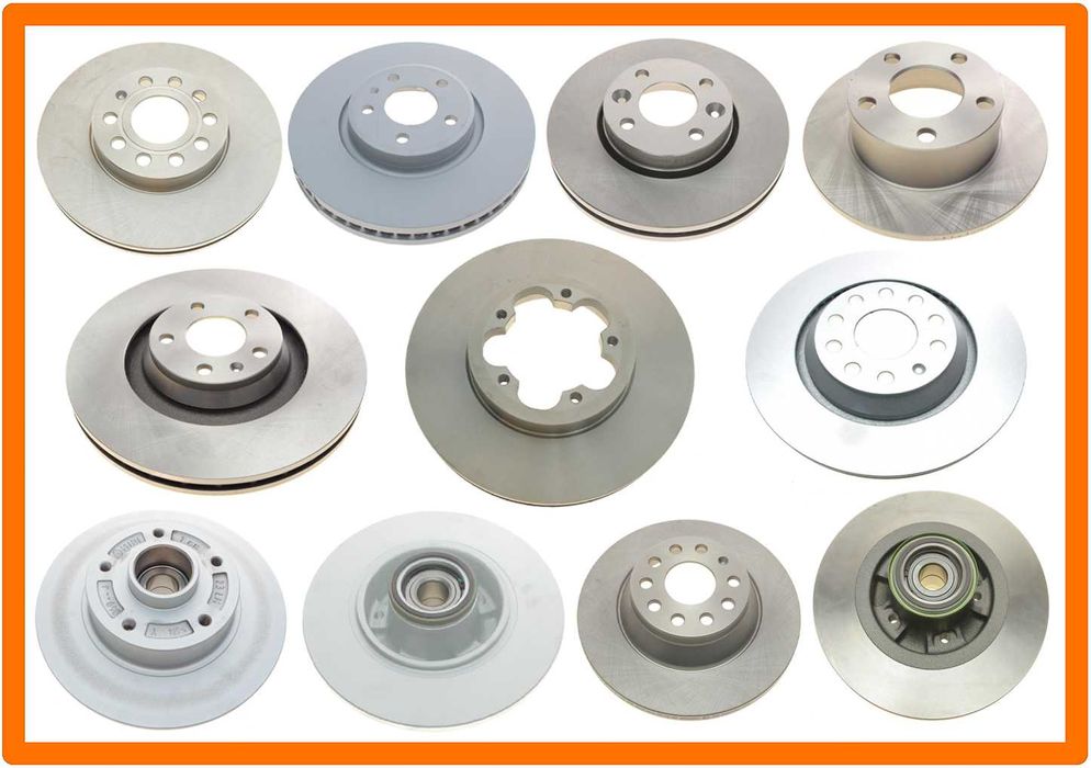 Диск тормозний VW Audi Skoda MB Renault Opel Fiat Citroen Peugeot Ford