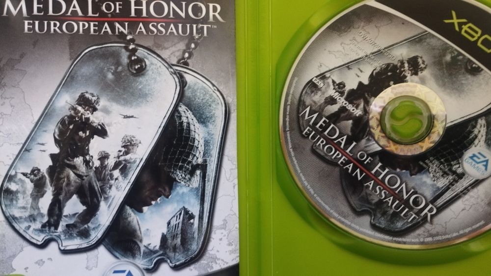 Medal of honor europen assault Xbox classics wyprzedaż własnej kolekcji