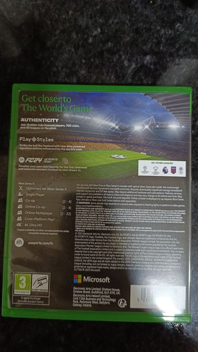 FC 24 Xbox one x/s