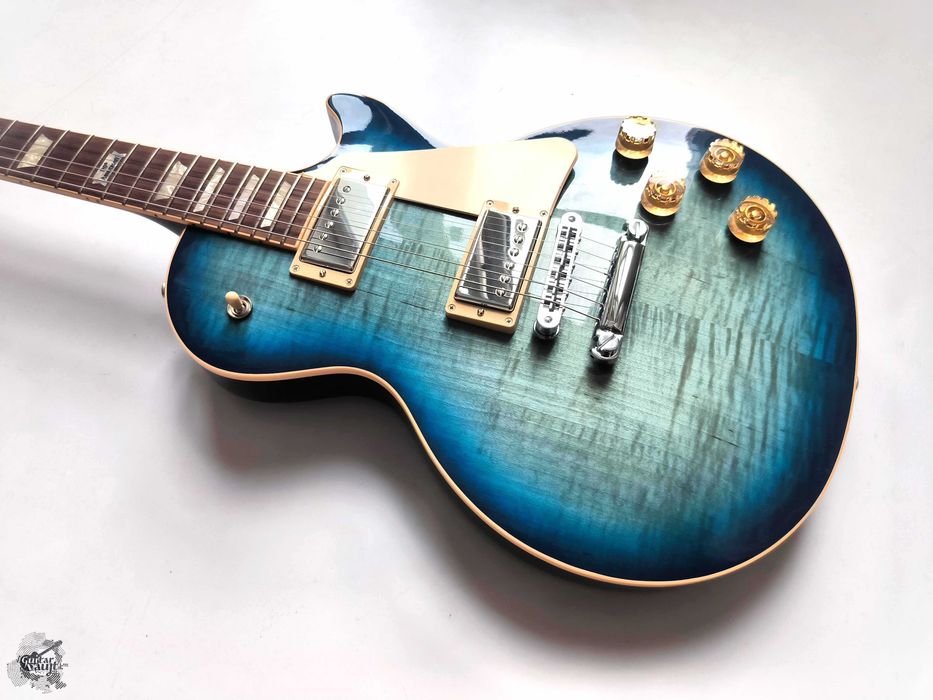 Gibson Limited Edition Les Paul Standard Plus AAA '2014 Ocean Water Perimeter w/case & docs