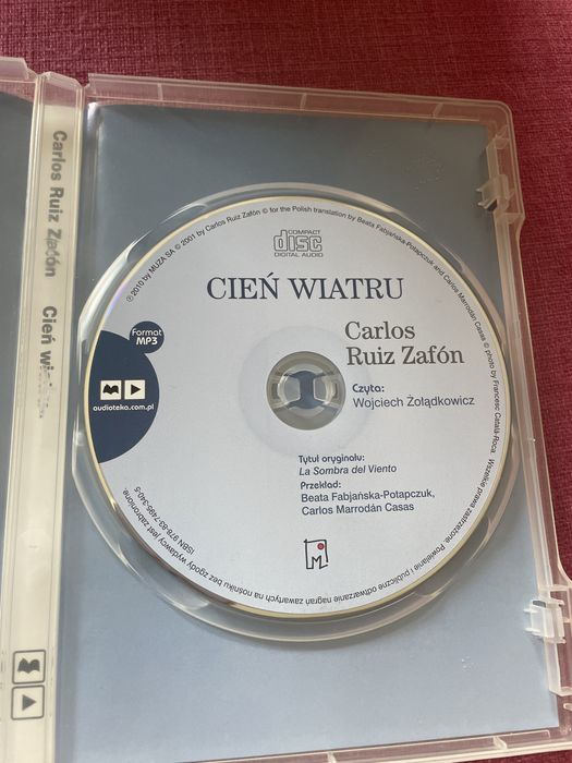 Carlos Ruiz Zafon „Cień wiatru” audiobook