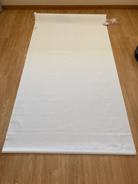 Cortinado Rolo Branco