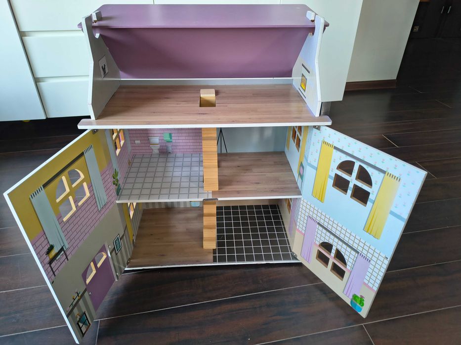 Domek dla lalek Playtive + mebelki + lalki